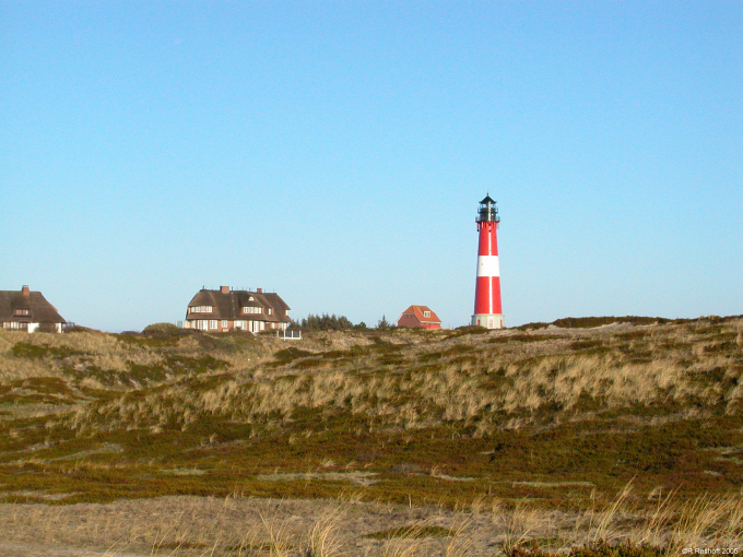 Lighthouse on the coast.