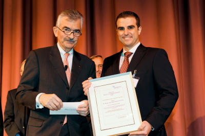 The Nordmetall-Stiftung prize for Sergio Amancio 