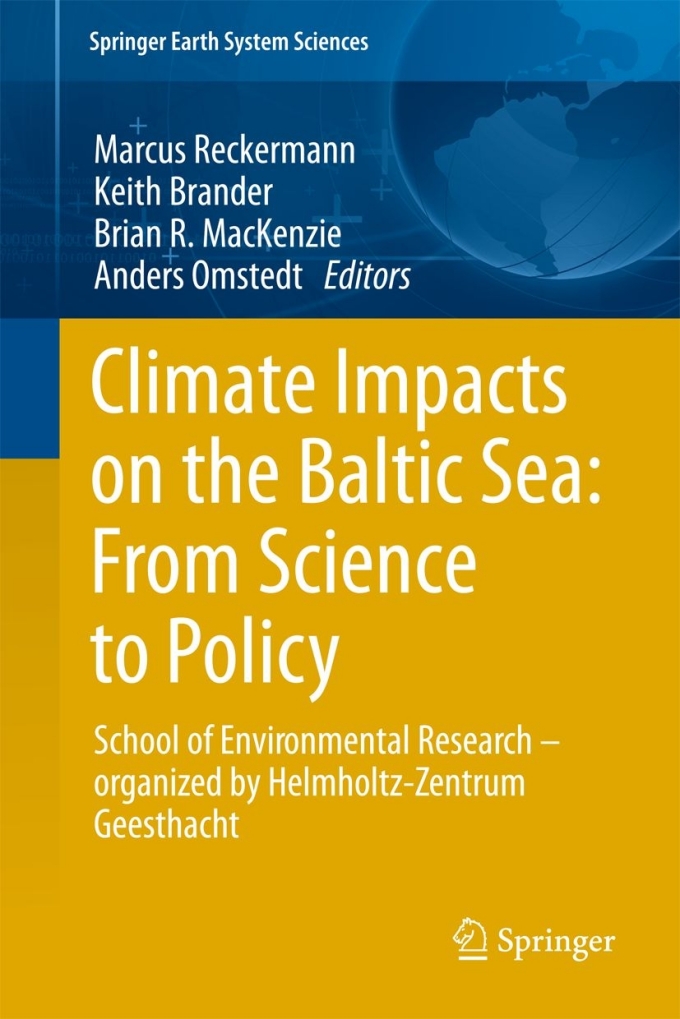 Book Cover Published by Springer Verlag: Climate Impacts on the Baltic Sea: From Science to Policy